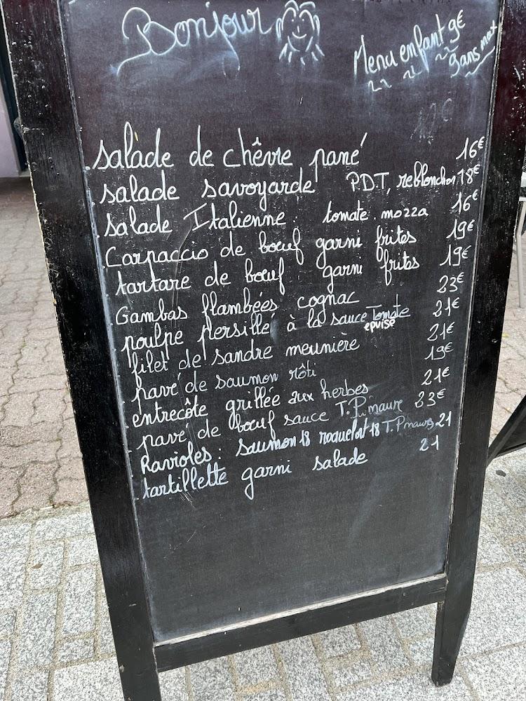 Café de la Marine - Menu Image 1